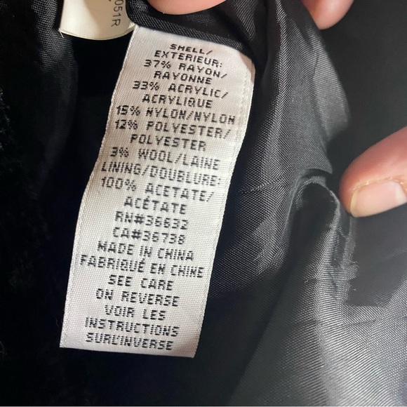 Vtg Attitude Patchwork Blazer Jacket M Velvet Tapestry Floral Boho Hippie Y2K - Picture 4 of 6